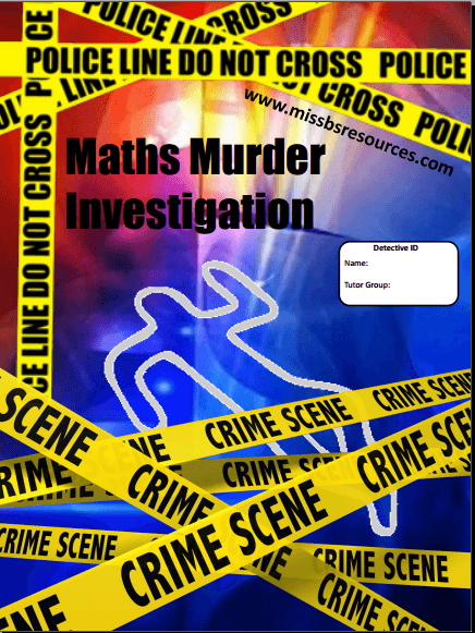 Maths Revision Murder MysteryResource